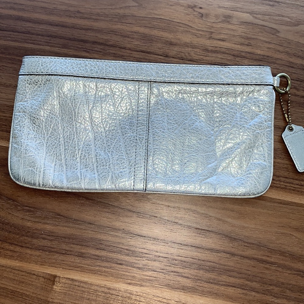 Coach leather clutch - Picture 2 of 3